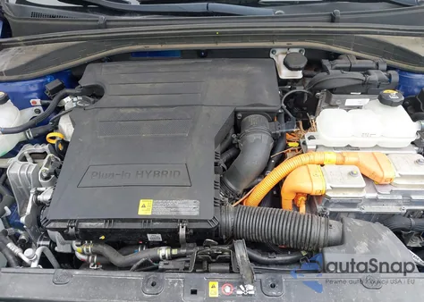 2019 Hyundai Ioniq Plug-In Hybrid из США, поврежденный, VIN KMHC65LD1KU159740